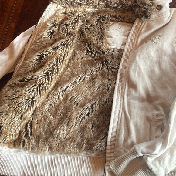 American Eagle “Eagle Fleece” Zip-Up - Picture 5 of 7